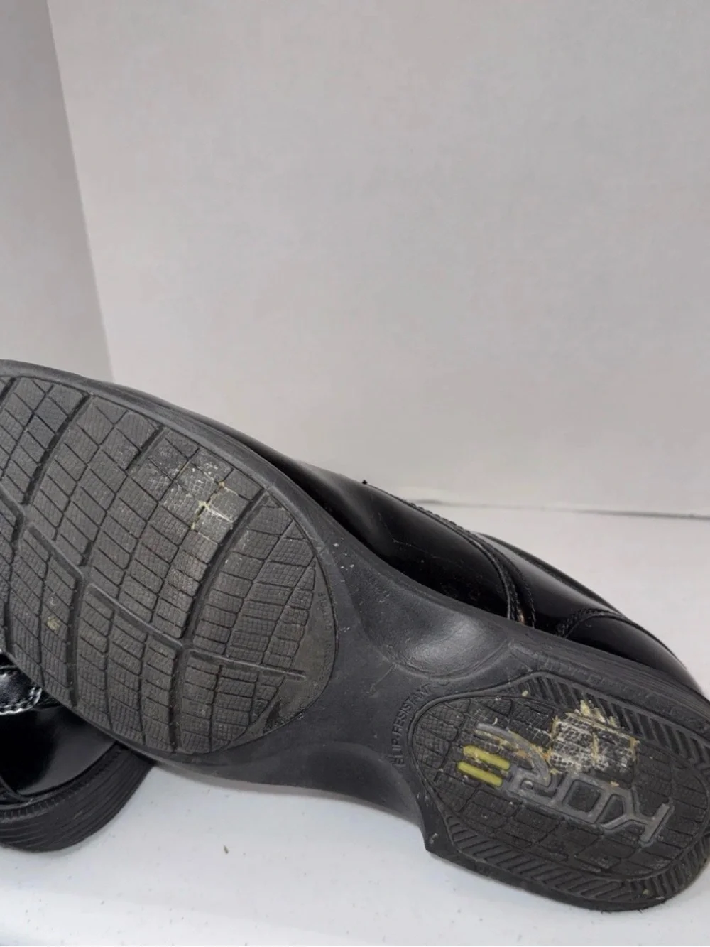 Nunn bush Men's 13 XW Black Classic Lace-Up Dress Shoes